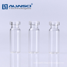 11mm clear glass hplc gc crimp autosampler vial 1.8ml for lab analysis